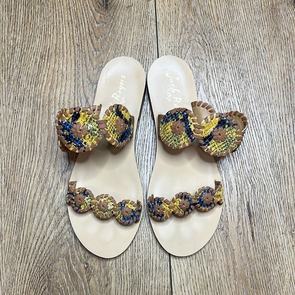 Jack Rogers Lauren Sandals Size 6.5M - Picture 1 of 7
